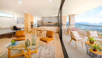 Apartamento de 3 alcobas en venta en Loma De Las Brujas, Envigado, 108 m² · foto 3 de 14