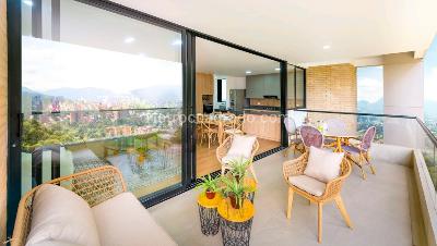 Apartamento de 3 alcobas en venta en Loma De Las Brujas, Envigado, 108 m² · foto 4 de 14