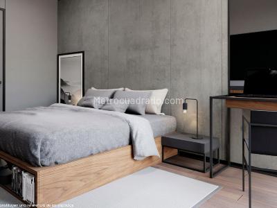 Apartamento de 1 alcoba en venta en Castropol, Medellín, 61 m² · foto 5 de 9