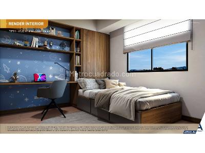 Apartamento de 2 alcobas en venta en V Barro Blanco, Rionegro, 81 m² · foto 3 de 8