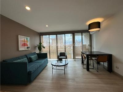 Apartamento de 1 alcoba en venta en Oviedo, Medellín, 54 m² · foto 2 de 14
