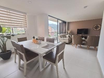 Apartamento de 2 alcobas en arriendo en Loma Del Escobero Envigado, Envigado, 82 m² · foto 10 de 13