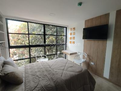 Apartamento de 1 alcoba en arriendo en Boston, Medellín, 18 m² · foto 4 de 8