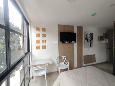 Apartamento de 1 alcoba en arriendo en Boston, Medellín, 18 m² · foto 5 de 8