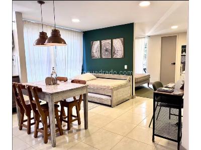 Apartaestudio en venta en La Aguacatala, Medellín, 40 m² · foto 4 de 20