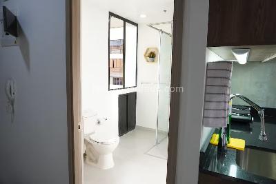Apartamento de 1 alcoba en arriendo en Laureles Medellin, Medellín, 53 m² · foto 4 de 12