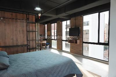 Apartamento de 1 alcoba en arriendo en Laureles Medellin, Medellín, 53 m² · foto 6 de 12