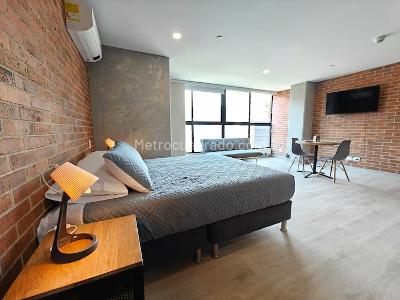 Apartamento de 1 alcoba en arriendo en Laureles Medellin, Medellín, 41 m² · foto 3 de 10