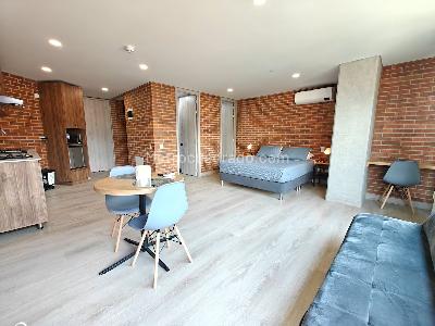 Apartamento de 1 alcoba en arriendo en Laureles Medellin, Medellín, 41 m² · foto 4 de 10