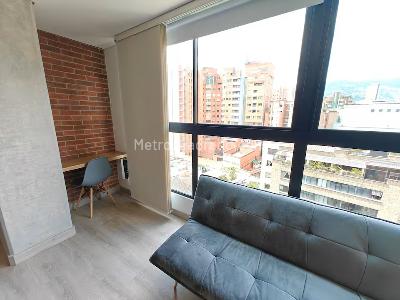 Apartamento de 1 alcoba en arriendo en Laureles Medellin, Medellín, 41 m² · foto 8 de 10