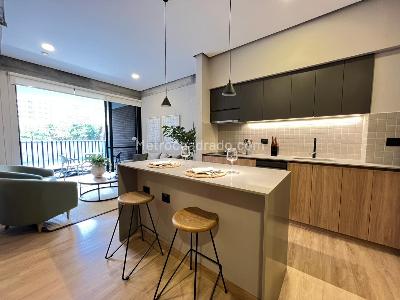 Apartamento de 1 alcoba en arriendo en Ciudad Del Rio, Medellín, 52 m² · foto 3 de 20