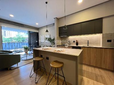 Apartamento de 1 alcoba en arriendo en Ciudad Del Rio, Medellín, 52 m² · foto 5 de 20
