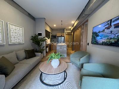 Apartamento de 1 alcoba en arriendo en Ciudad Del Rio, Medellín, 52 m² · foto 7 de 20