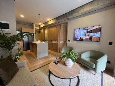Apartamento de 1 alcoba en arriendo en Ciudad Del Rio, Medellín, 52 m² · foto 9 de 20