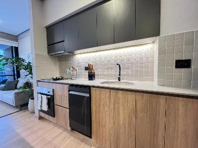 Apartamento de 1 alcoba en arriendo en Ciudad Del Rio, Medellín, 52 m² · foto 10 de 20