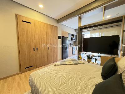 Apartamento de 1 alcoba en arriendo en Ciudad Del Rio, Medellín, 40 m² · foto 3 de 20