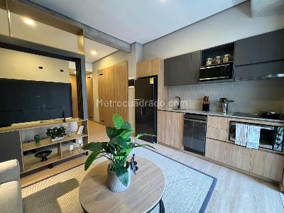 Apartamento de 1 alcoba en arriendo en Ciudad Del Rio, Medellín, 40 m² · foto 6 de 20