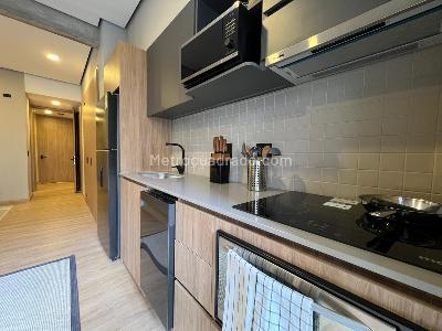 Apartamento de 1 alcoba en arriendo en Ciudad Del Rio, Medellín, 40 m² · foto 19 de 20