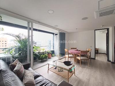 Apartamento de 2 alcobas en arriendo en Ciudad Del Rio, Medellín, 85 m² · foto 1 de 14