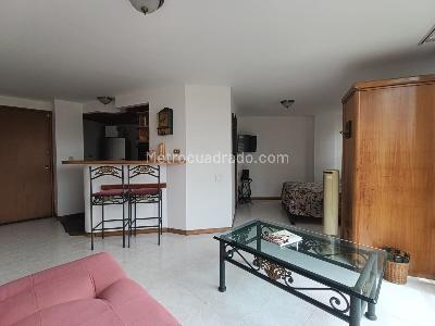 Apartamento de 1 alcoba en arriendo en La Aguacatala, Medellín, 40 m² · foto 2 de 7