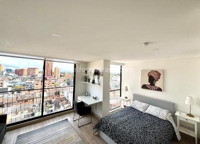Apartamento de 1 alcoba en arriendo en Corferias, Bogotá, 32 m² · foto 9 de 20