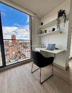 Apartamento de 1 alcoba en arriendo en Corferias, Bogotá, 32 m² · foto 13 de 20