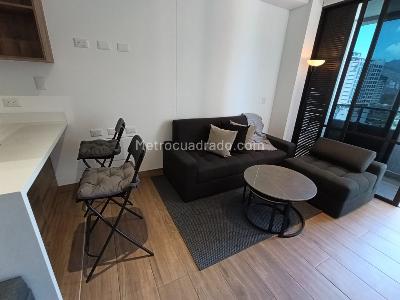 Apartamento de 1 alcoba en arriendo en Ciudad Del Rio, Medellín, 53 m² · foto 5 de 18