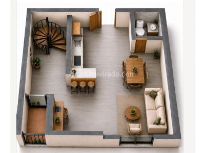 Apartaestudio en venta en La Pradera, Pereira, 58 m² · foto 4 de 4