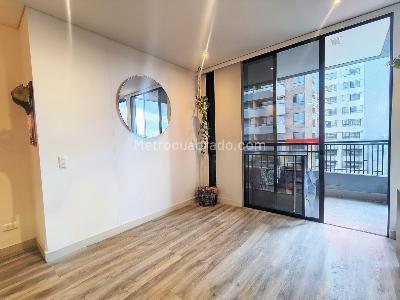 Apartamento de 1 alcoba en arriendo en Los Balsos, Medellín, 58 m² · foto 3 de 12
