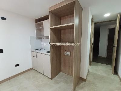 Apartamento de 1 alcoba en arriendo en Boston, Medellín, 20 m² · foto 1 de 9