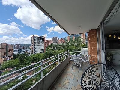 Apartamento de 2 alcobas en arriendo en El Tesoro, Medellín, 117 m² · foto 2 de 15