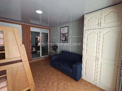 Apartamento de 1 alcoba en arriendo en Boston, Medellín, 38 m² · foto 8 de 16