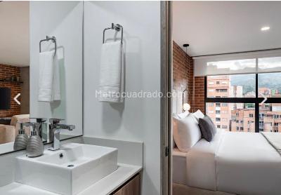 Apartamento de 1 alcoba en arriendo en Laureles Medellin, Medellín, 41 m² · foto 5 de 11