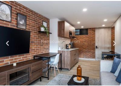 Apartamento de 1 alcoba en arriendo en Laureles Medellin, Medellín, 41 m² · foto 6 de 11