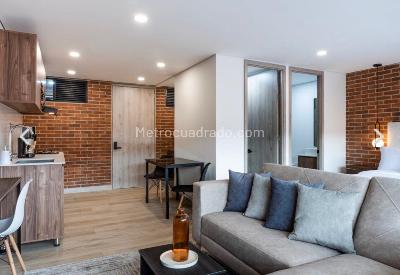 Apartamento de 1 alcoba en arriendo en Laureles Medellin, Medellín, 41 m² · foto 7 de 11