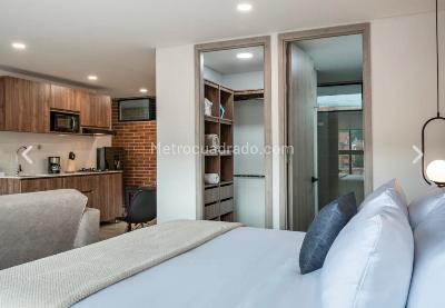 Apartamento de 1 alcoba en arriendo en Laureles Medellin, Medellín, 41 m² · foto 8 de 11