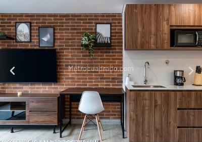 Apartamento de 1 alcoba en arriendo en Laureles Medellin, Medellín, 41 m² · foto 9 de 11