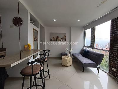 Apartamento de 1 alcoba en arriendo en El Tesoro, Medellín, 40 m² · foto 4 de 14