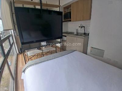 Apartamento de 1 alcoba en arriendo en Chico, Bogotá, 20 m² · foto 6 de 20