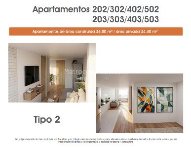 Apartamento de 1 alcoba en venta en La Estrada, Bogotá, 35 m² · foto 9 de 11