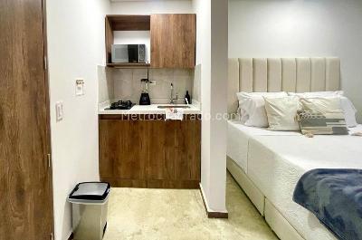 Apartaestudio en arriendo en El Velodromo, Medellín, 35 m² · foto 3 de 6
