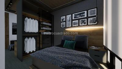 Apartaestudio en venta en Chico Rincon, Bogotá, 23 m² · foto 11 de 20
