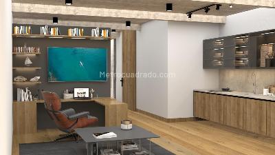 Apartaestudio en venta en Chico Rincon, Bogotá, 23 m² · foto 3 de 20