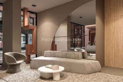 Apartamento de 1 alcoba en venta en Chapienro Barrios Unidos, Bogotá, 27 m² · foto 15 de 20