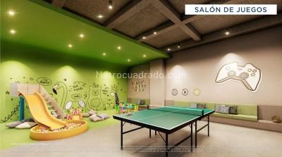 Apartamento de 2 alcobas en venta en Calasanz, Medellín, 50 m² · foto 2 de 11