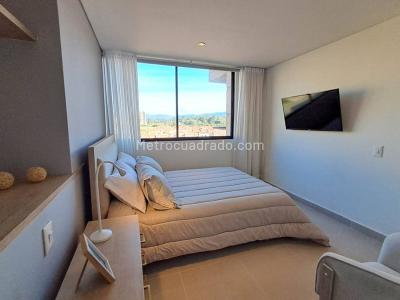 Apartamento de 1 alcoba en arriendo en San Antonio, Rionegro, 55 m² · foto 9 de 10