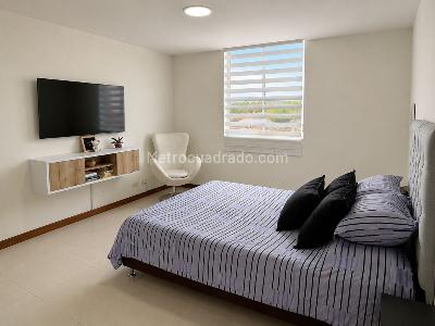 Apartamento de 2 alcobas en venta en San Antonio, Rionegro, 73 m² · foto 5 de 6