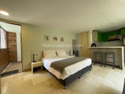 Apartamento de 1 alcoba en venta en La Frontera, Medellín, 32 m² · foto 3 de 6