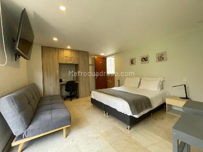 Apartamento de 1 alcoba en venta en La Frontera, Medellín, 32 m² · foto 5 de 6