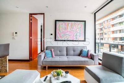Apartamento de 1 alcoba en arriendo en San Patricio, Bogotá, 50 m² · foto 3 de 14